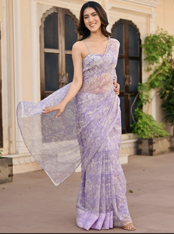 Best chiffon saree online(2026)